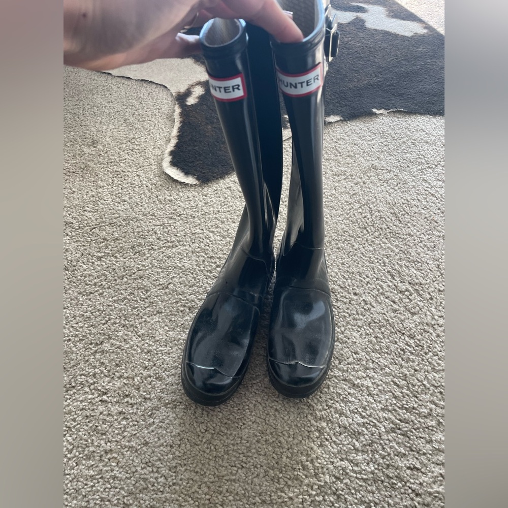 Hunter rain boots